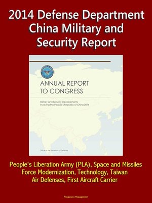 cover image of 2014 Defense Department China Military and Security Report